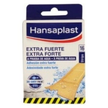Hansaplast Extra Fuerte Apósitos Adhesivos 16 Tiras