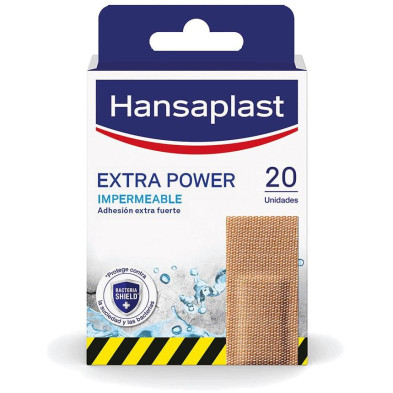 Hansaplast Extra Fuerte Apósitos Adhesivos 16 Tiras