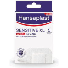 Hansaplast Med+ Sensitive Xl Apósitos 6X7Cm 5Uds