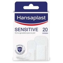 Hansaplast Sensitive Apósitos 2 Tamaños 20Uds