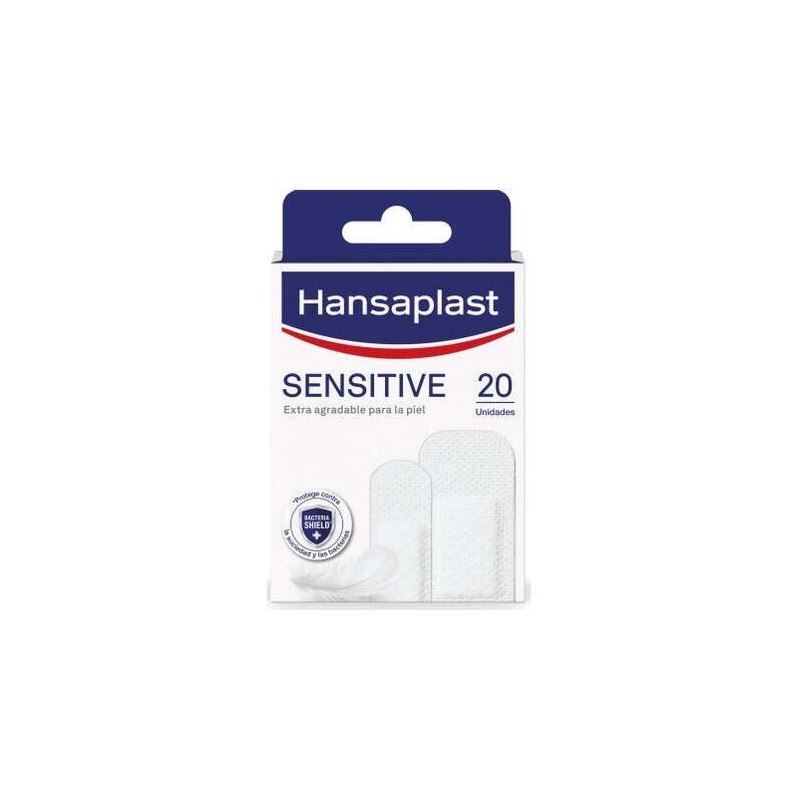 Hansaplast Sensitive Apósitos 2 Tamaños 20Uds