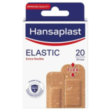 Hansaplast Elastic Apósito 2 Tamaños 20Uds