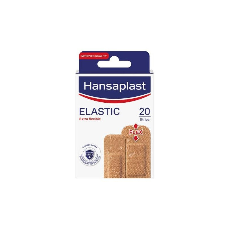 Hansaplast Elastic Apósito 2 Tamaños 20Uds