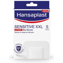 Hp Sensitive Xxl Apósitos 8 X 10 Cm 5 U