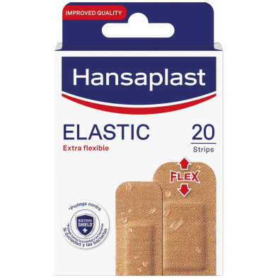 Hansaplast Elastic Apósito 2 Tamaños 20Uds