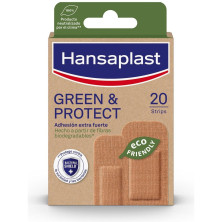 Hansaplast Green Y Protect Apósitos 2 Tamaños 20Uds