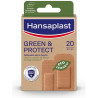 Hansaplast Green Y Protect Apósitos 2 Tamaños 20Uds