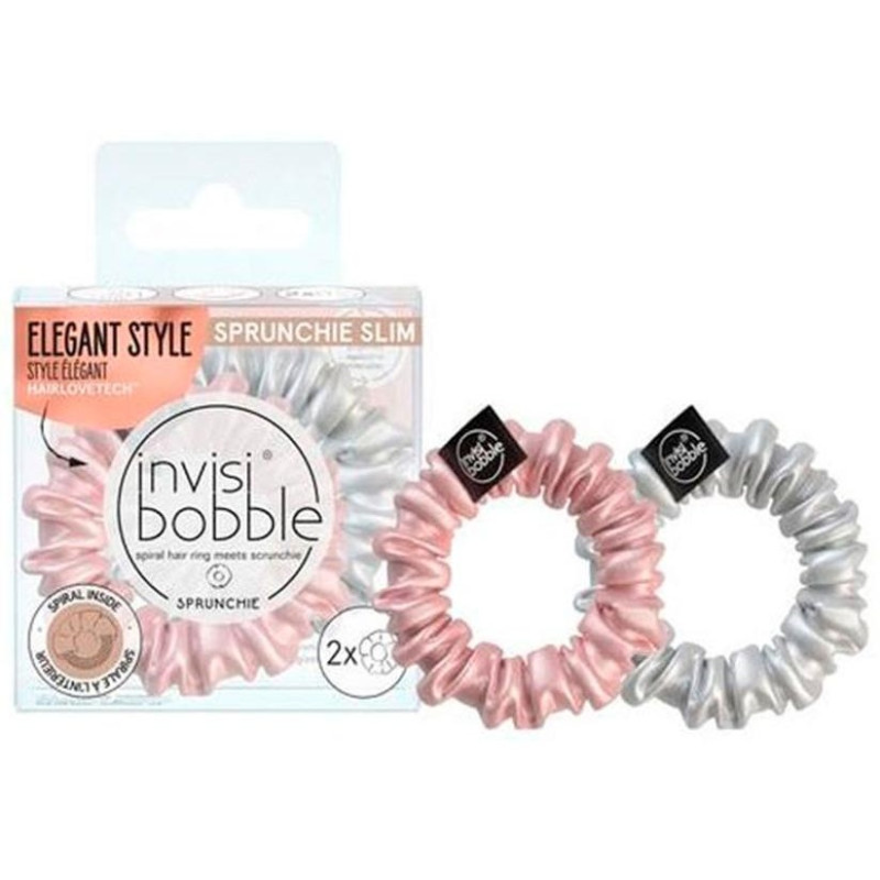 Invisibobble Sprunchie Slim Bella Chrome 2 U