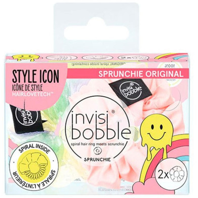 Invisibobble Sprunchie Retro Dreamin Hue-Man Love 2Uds