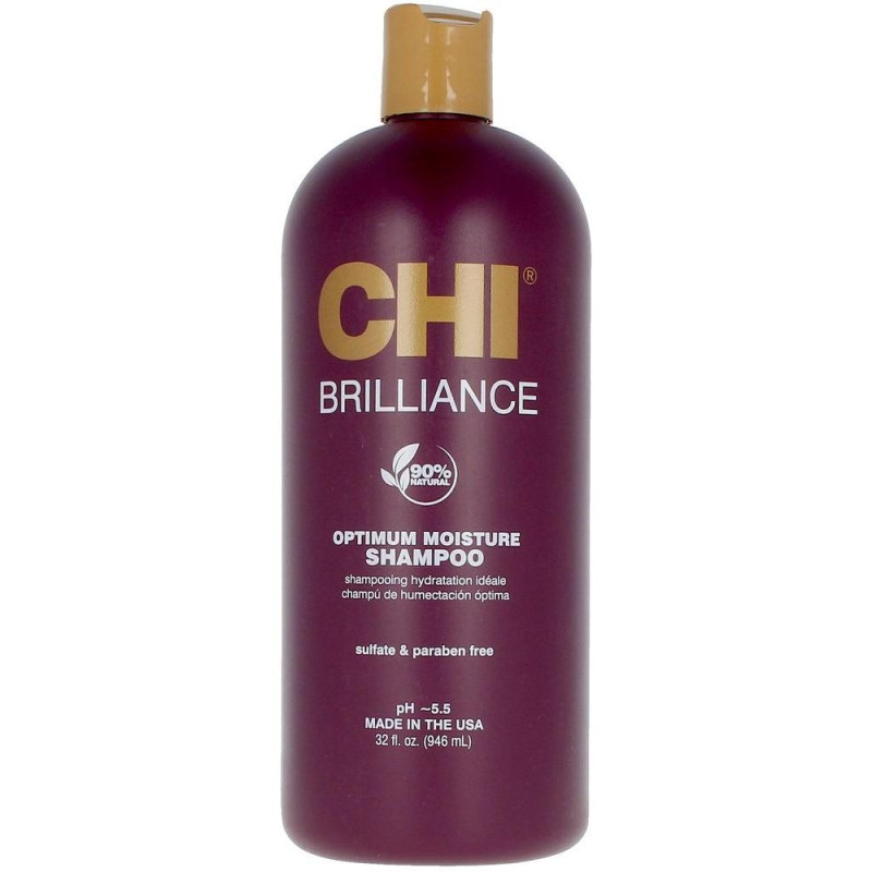 Chi Deep Brilliance Olive Y Monoi Optimum Moisture Shampoo 946 Ml
