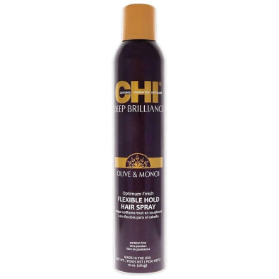 Chi Deep Brilliance Olive Y Monoi Flexible Hold Spray 284 Ml