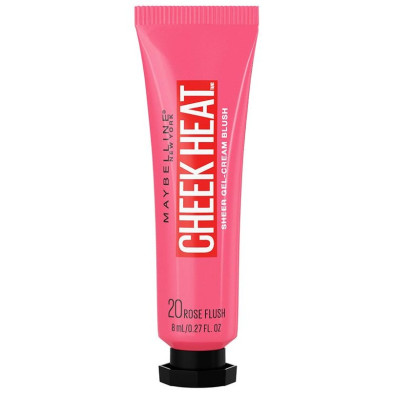 L&apos;Oreal Gel-Crema Colorete Cheek Heat Sheer 20 Rose Flash 8Ml