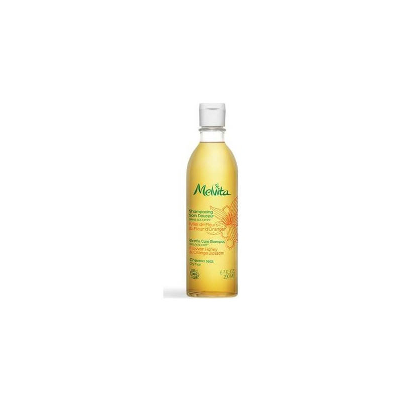 Melvita Shampoing Soin Douceur Nourrissant- Cheveux Secs 200 Ml