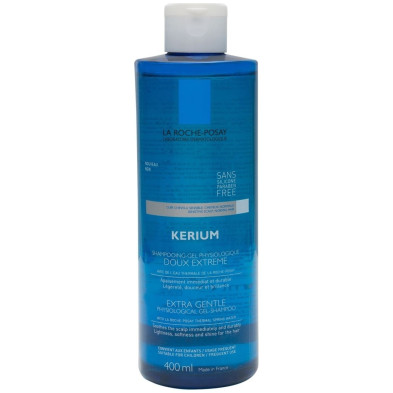 Kerium Shampooing-Gel Physiologique Doux Extreme 400 Ml