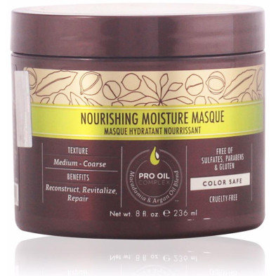 Macadamia Nourishing Moisture Mascarilla Capilar Hidratant 236Ml