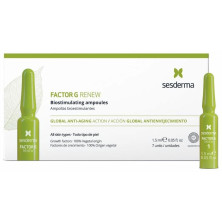 Sesderma Factor G Renew Ampollas Bioestimulantes 7X1,5Ml