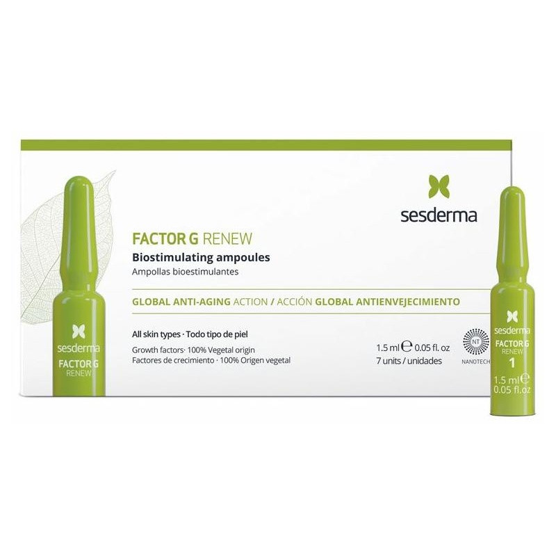Sesderma Factor G Renew Ampollas Bioestimulantes 7X1,5Ml