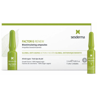 Sesderma Factor G Renew Ampollas Bioestimulantes 7X1,5Ml