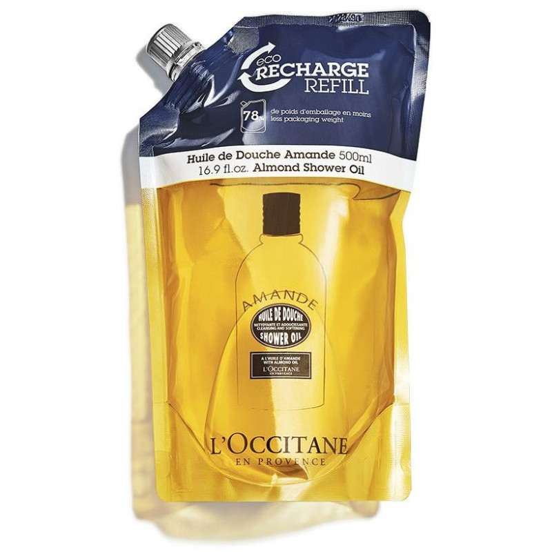 L'Occitane Almendra Eco Recarga Aceite Ducha 500Ml