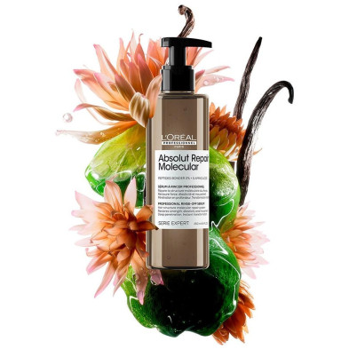 Absolut Repair Molecular Sérum Tratamiento Con Aclarado Profesional Para Cabello Dañado 250 Ml