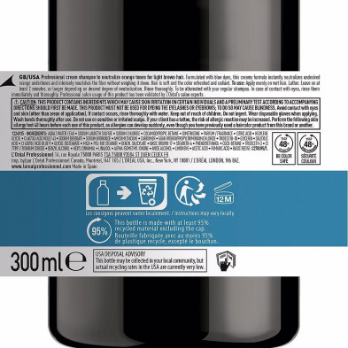 Chroma Crème Blue Champú 300 Ml