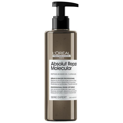 Absolut Repair Molecular Sérum Tratamiento Con Aclarado Profesional Para Cabello Dañado 250 Ml