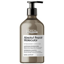 Absolut Repair Molecular Champú Profesional Sin Sulfatos Para Cabello Dañado 500 Ml