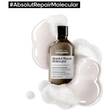 Absolut Repair Molecular Champú Profesional Sin Sulfatos Para Cabello Dañado 500 Ml