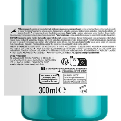 L'Oréal Scalp Advanced Anti Dandruff Shampoo 300Ml