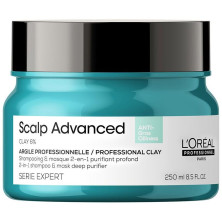 L&apos;Oréal Scalp Advanced Anti-Oiliness 2In1 Deep Purifier Clay 250Ml