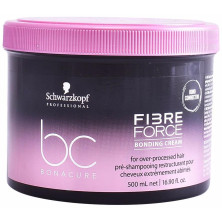 Bonacure Crema Fibre Force Cabellos Sobreprocesados 500Ml