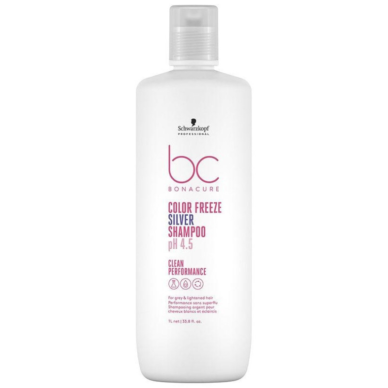 Bonacure Color Freeze Champú Silver Ph 4.5 1000Ml