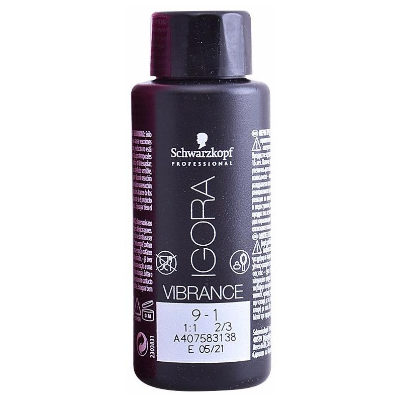 Igora Vibrance Tinte Cabello Nro 9-1 60Ml
