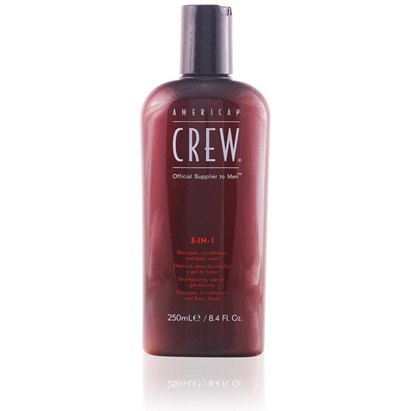 Crew 3 In 1 Shampoo, Conditioner Y Body Wash 250 Ml