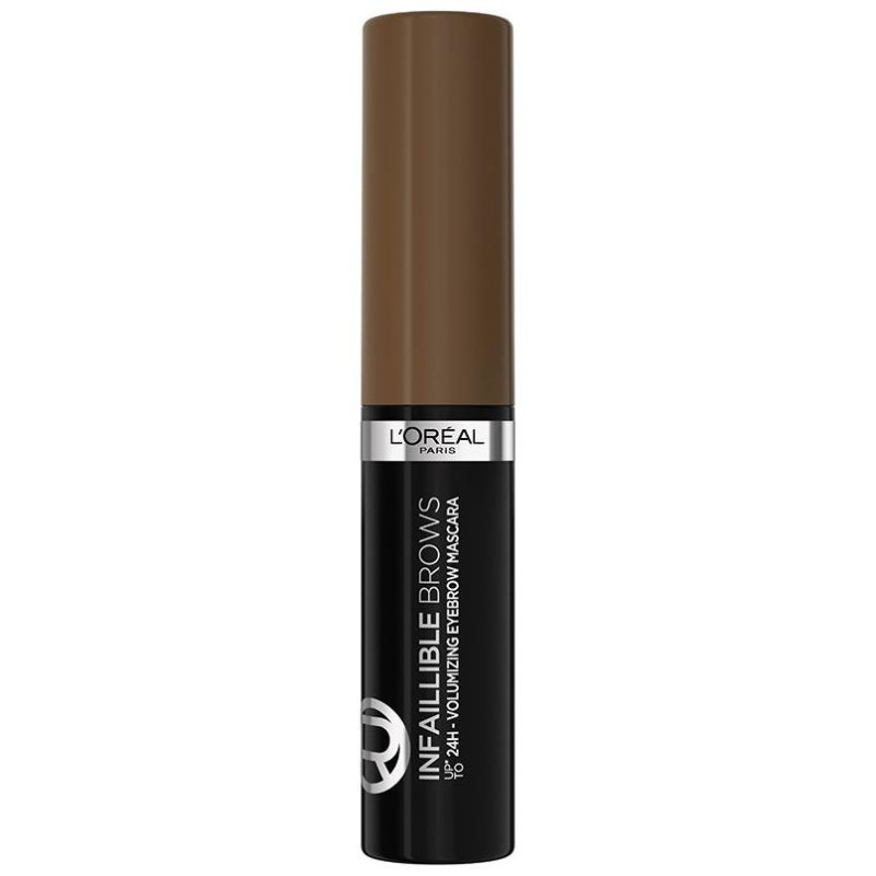 L'Oreal Máscara Cejas Plump Y Set Brow Artist 108 Marrón Oscuro 4.9Ml