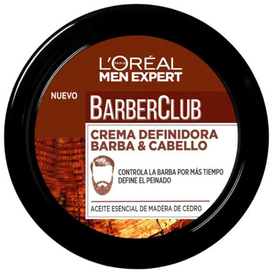 L'Oreal Men Expert Barber Club Defining Cream 75Ml