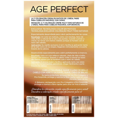 L'Oreal Set Excellence Age Perfect Hair Color 831 Golden Blonde