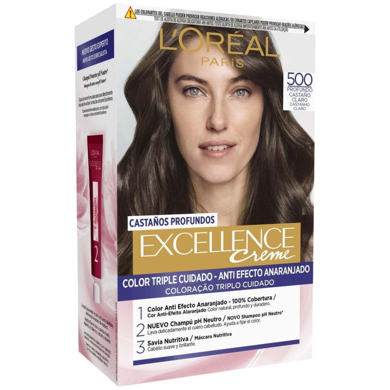 L'Oreal Excellence Brunette Tint 500 True Light Brown 1Ud
