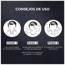 L'Oréal Men Expert Pure Charcoal Gel Limpiador Antigranos 3En1 100Ml