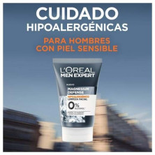 L'Oréal Men Expert Magnesium Defense Limpieza Facial 100Ml
