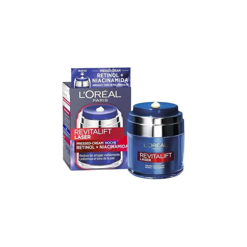 Revitalift Laser Pressed Cream Noche Con Retinol + Niacinamida 50 Ml