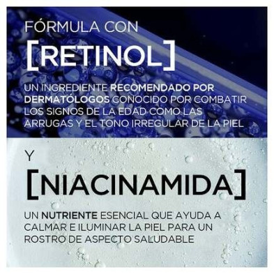 Revitalift Laser Pressed Cream Noche Con Retinol + Niacinamida 50 Ml