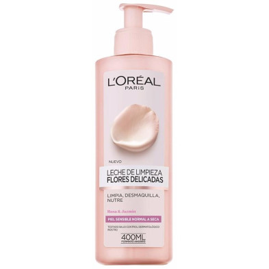L'Oreal Flores Delicadas Leche Piel Sensible 400Ml