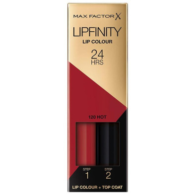 Lápiz Labial Mf Lipfinity 120 Hot