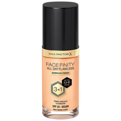 Max Factor Facefinity 3 In 1 Primer Concealer Y Foundation W44 30Ml