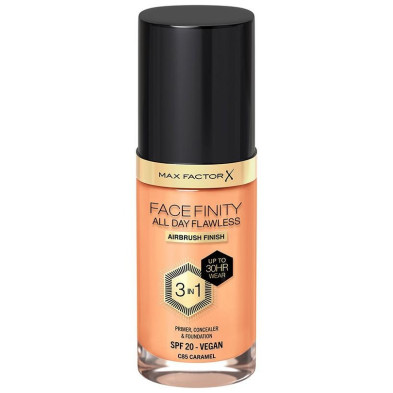 Facefinity 3In1 Primer, Concealer Y Foundation 85-Caramel 30 Ml