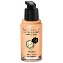 Facefinity All Day Flawless 3 In 1 Foundation W62-Warm Beige 30 Ml