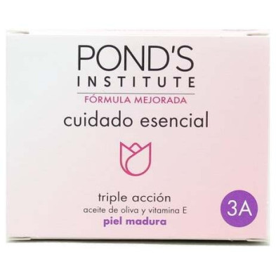 Ponds Esencial Crema Facial 3A Triple Acción 50 Ml