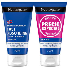 Crema De Manos Rápida Absorción Lote 2 X 75 Ml