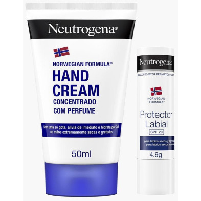 Neutrogena Pack Crema De Manos 50Ml + Labial Spf20